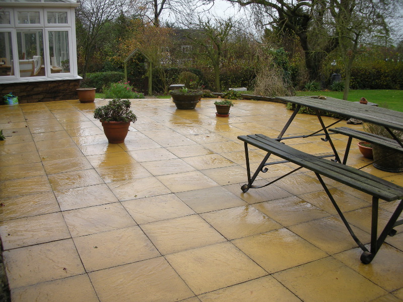Patio After Cleaning & Sealing Patio After Cleaning & Sealing