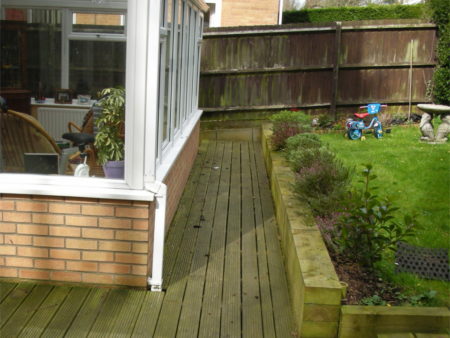 Decking Before Cleaning