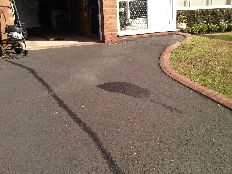 Tarmac Before Cleaning and Sealing